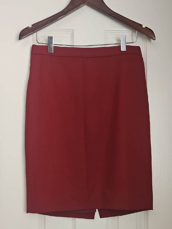 J. Crew Dresses & Skirts - J. Crew Wine Red Pencil Skirt